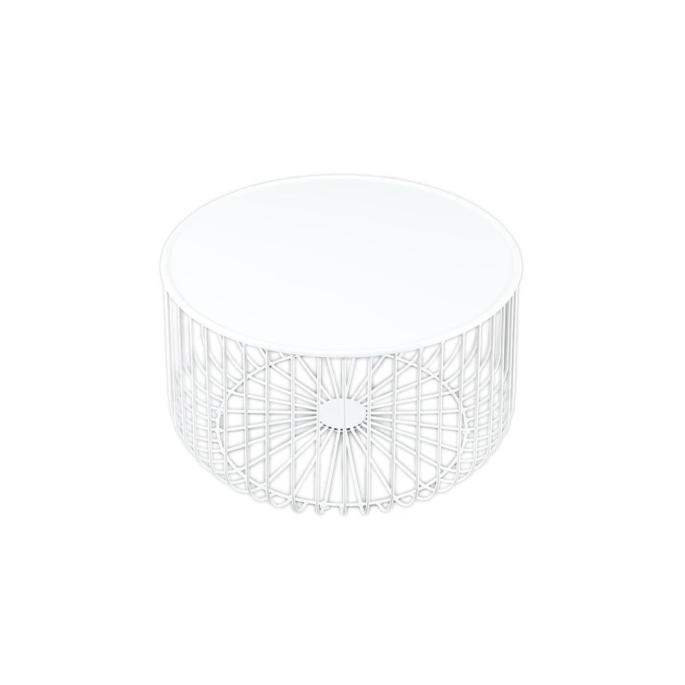 Coffee table Senna metal white
