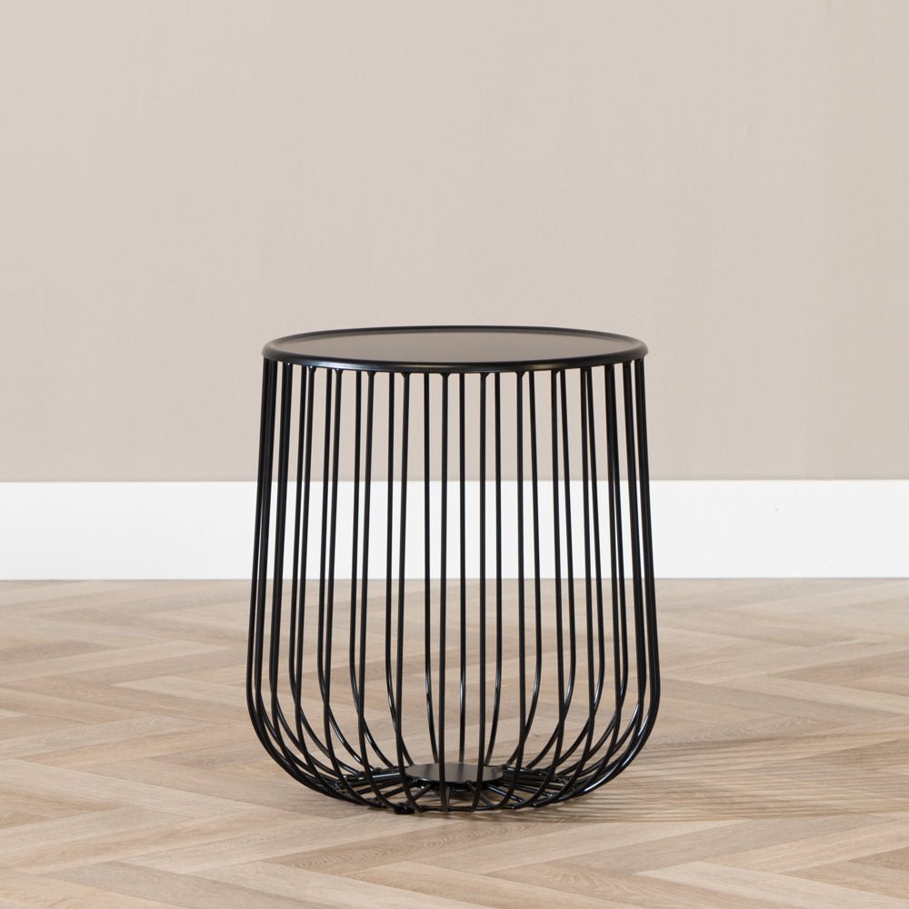 Coffee table Tygo black metal