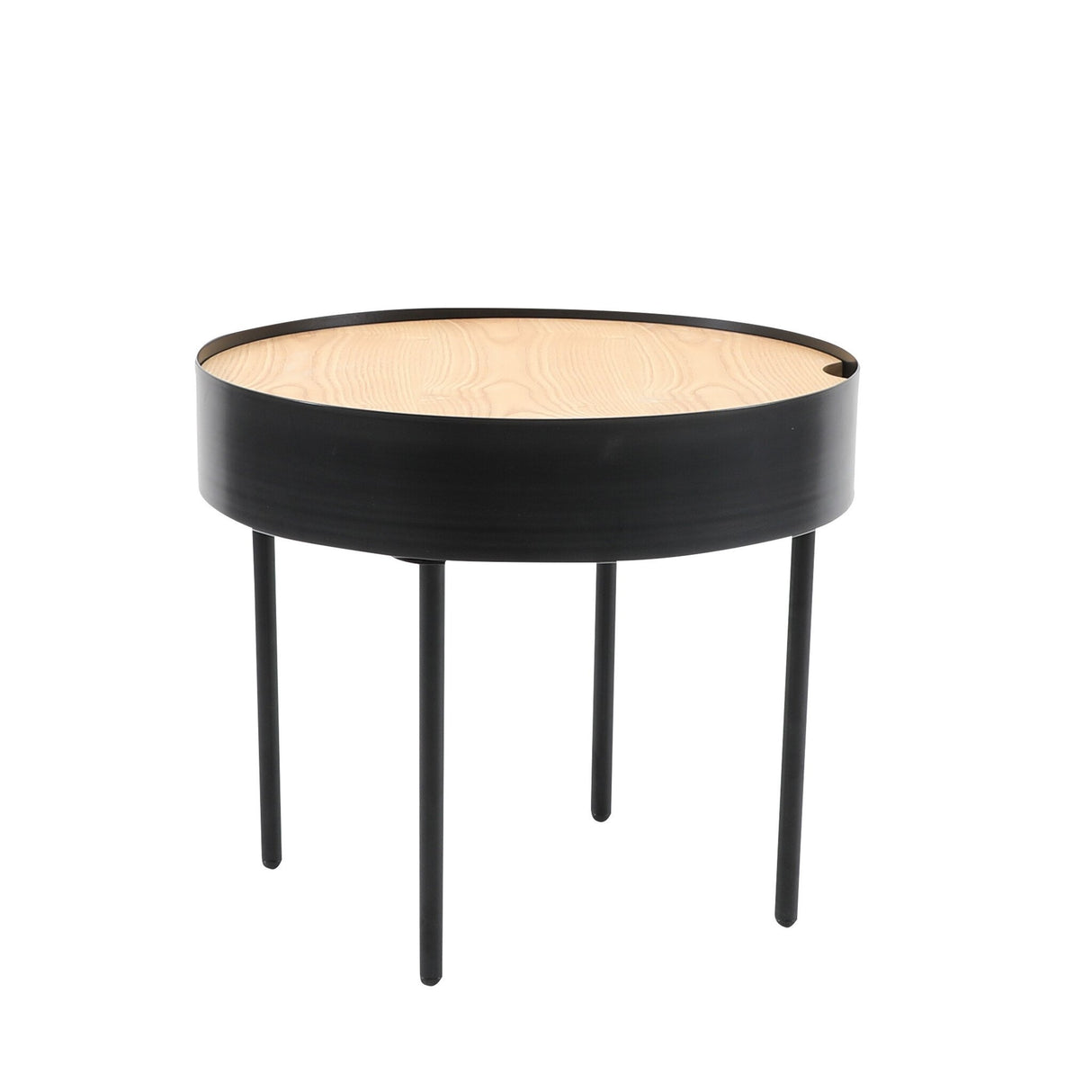 Coffee table Zita round black N/A.