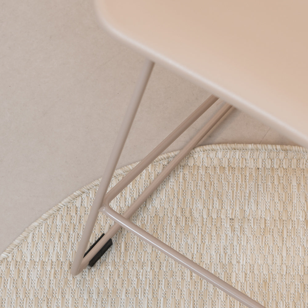 Scandinavian Barstool Ellen taupe 76 cm - image 6