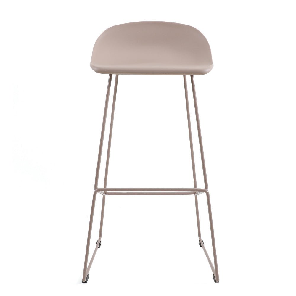 Scandinavian Barstool Ellen taupe 76 cm - image 9