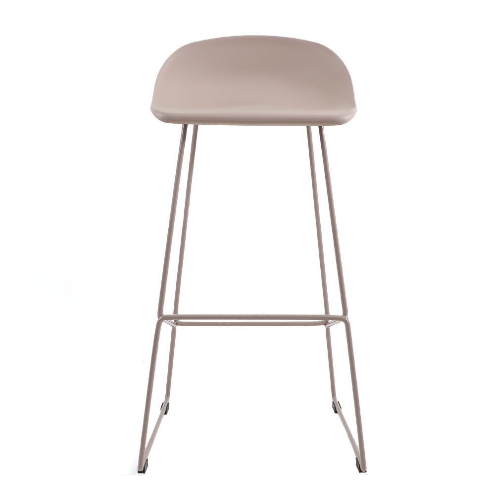 Scandinavian Barstool Ellen taupe 76 cm - image 9