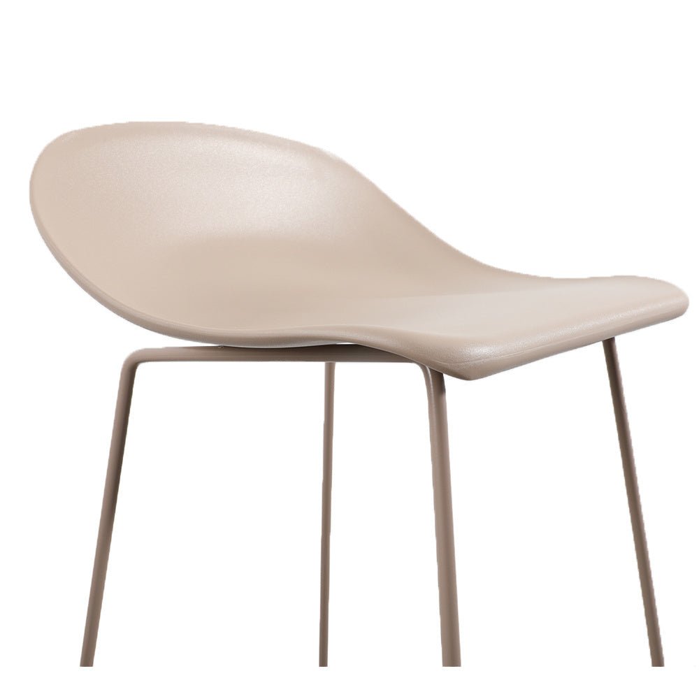 Scandinavian Barstool Ellen taupe 76 cm - image 10