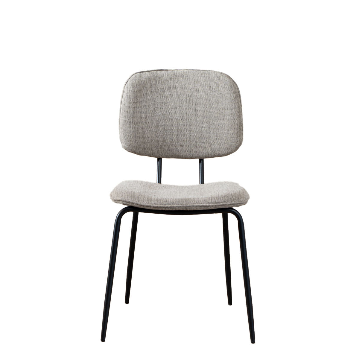 Scandinavian dining room chair Ivar recycled fabric taupe - image 6