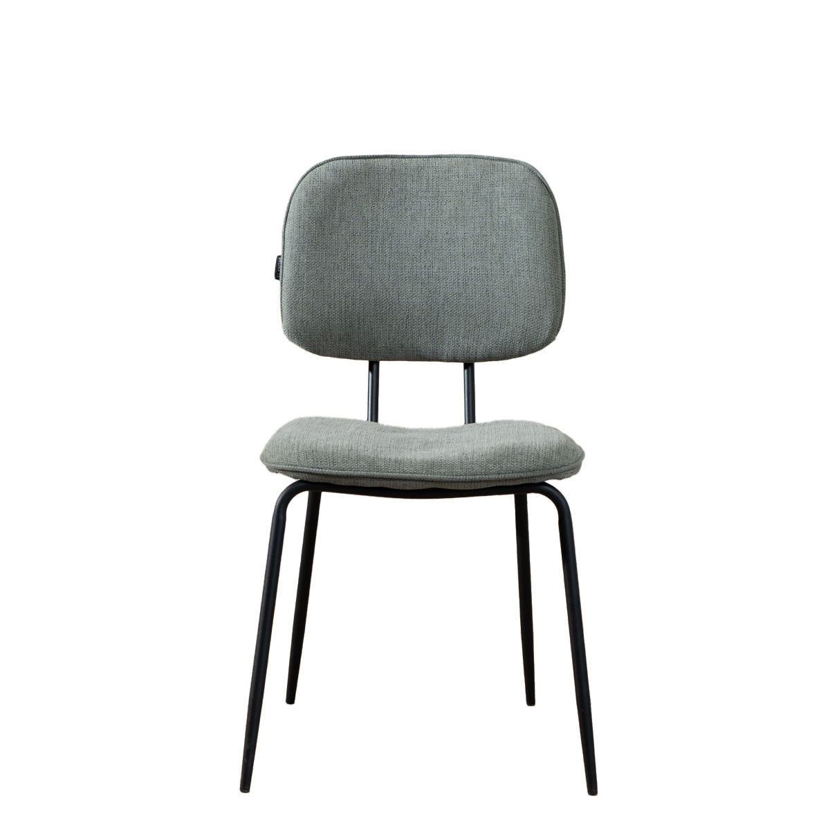 Scandinavian dining room chair Ivar recycled fabric green - image 7