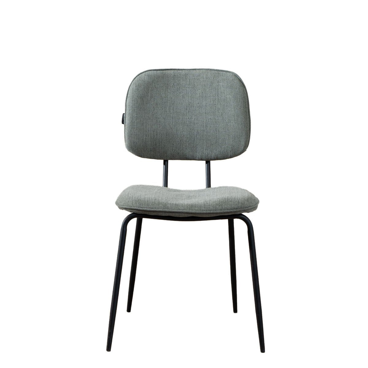 Scandinavian dining room chair Ivar recycled fabric green - image 7