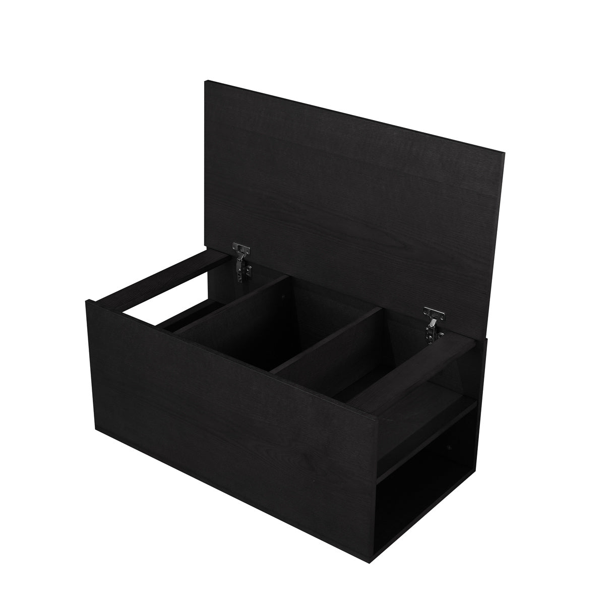 Side table Jaxx black oak 88x46 cm oak veneer