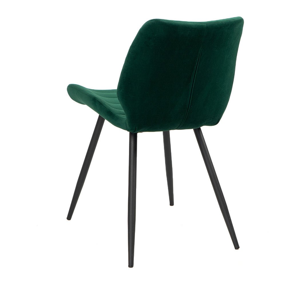 Velvet dining room chair Toby dark green - image 7