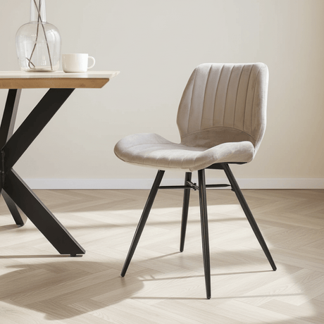 Velvet eetkamerstoel - Dimehouse