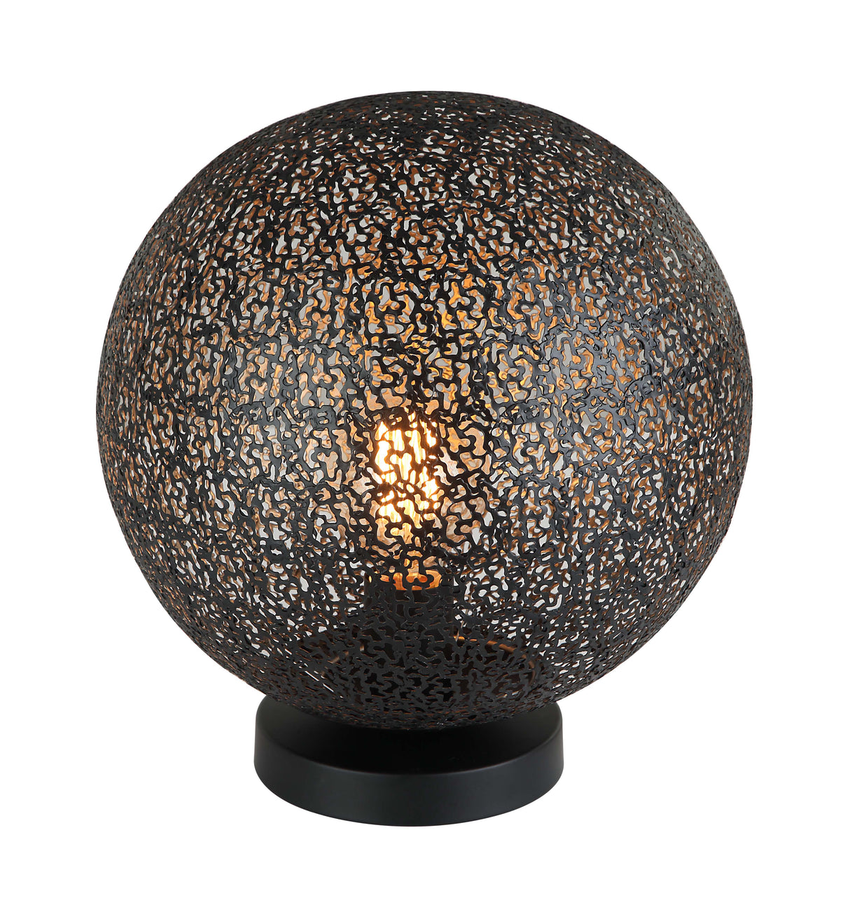 Round table lamp Sifra Metal Black