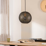 Sifra Pendant Lamp Metal Black