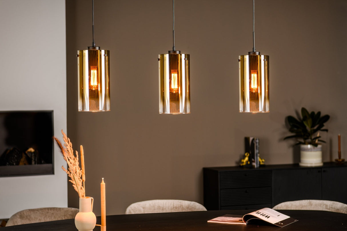 Celia Pendant Lamp Glass Gold