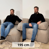 Modular Bank 2-seater Doblo Beige