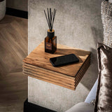 Avela XS Nightstand 1 drawer solid acacia set of 2 