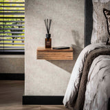 Avela XS Nightstand 1 drawer solid acacia set of 2 