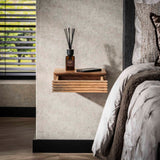 Avela XS Nightstand 1 drawer solid acacia set of 2 