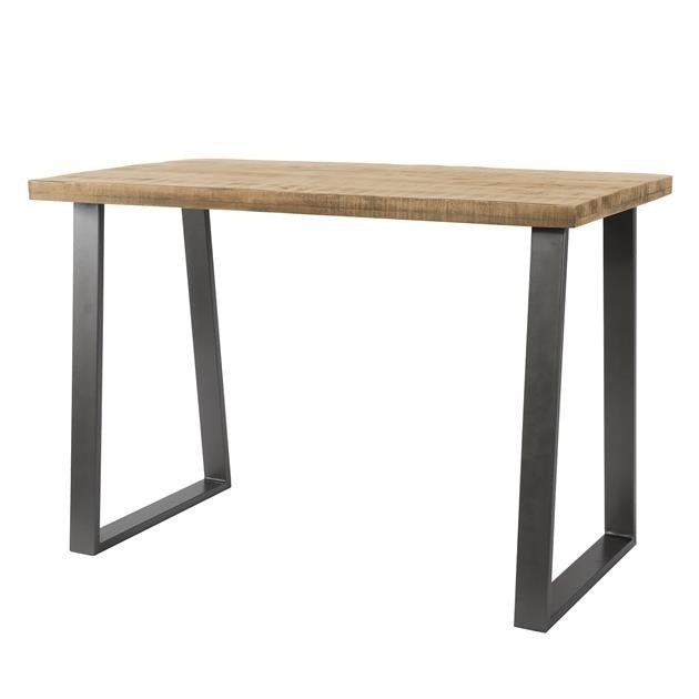 Bar table Wyatt DH Interior Mango LxWxH 140x77x21 Mango wood White photo diagonal front view