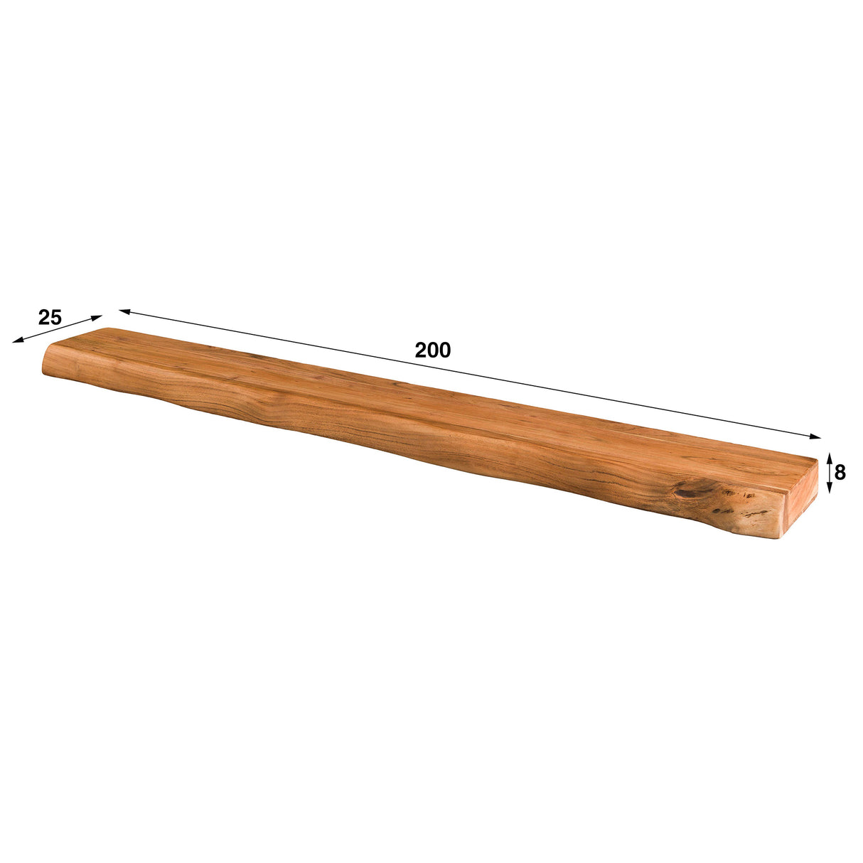 Wandplank Youri 200 cm