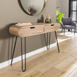 Dressing table Jasmine DH Interior Mango LxWxH 124x35x28 Mango wood Atmospheric photo diagonal front view