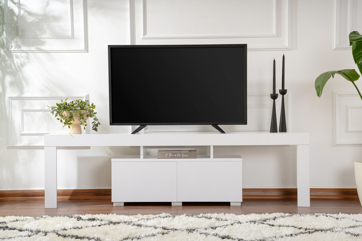 TV Meubel Wit Melamine Vertex 50x180x31,3 cm