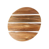 Round wall shelf Binc natural wood 