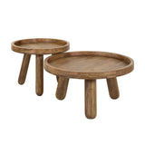 Set of 2 round coffee tables Pien Mangohout