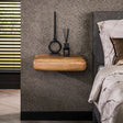 Bedside tables - Kacie nightstand Mango wood sand color - Dimehouse