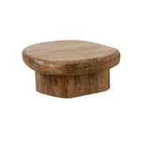 Organic coffee table Kacie Mango Wood sand color