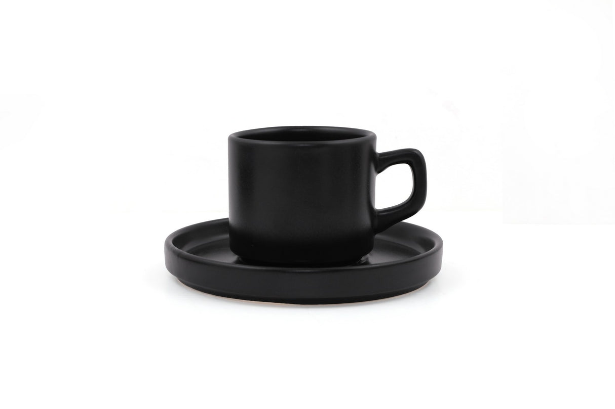 TY038120F956A000000MAP2400 Matte Black 100% CERAMIC STONEWARE 27 cm wide
