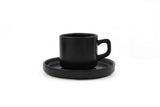 TY038120F956A000000MAP2400 Matte Black 100% CERAMIC STONEWARE 27 cm wide