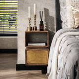 Solano Nightstand 1 drawer Solid mango sand 