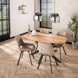 Tavon Dining Table 150x90 Solid Acacia 