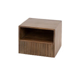 Floating Nightstand Acacia Drift Brown – 1 Drawer 