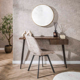 Dressing Table Elin - Solid Acacia Drift Brown 120 cm 