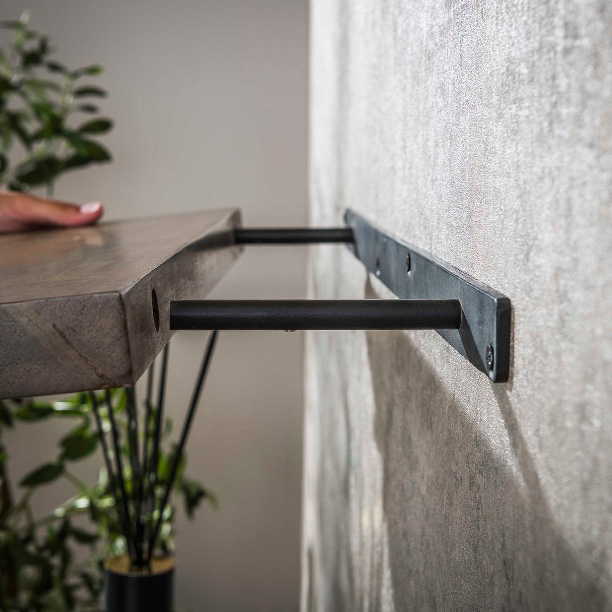 Shelf Noa 90 cm - Acacia Wood Drift Brown 