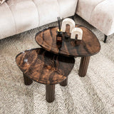 Coffee Table Liva S – Antique Copper 