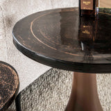 Side Table Nova Antique Copper Drop 60 cm 