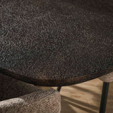 Dining Table Jax Danish Oval 180 cm - Grey Metallic 