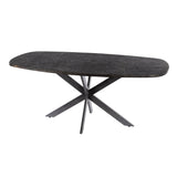 Dining Table Jax Danish Oval 215 cm - Grey Metallic 