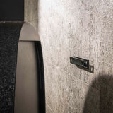 Wall Shelf Drop Metallic Gray 34x21 cm Aeris 