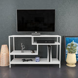 TV Meubel Robbins White Wit Melamine 120x75x39 cm