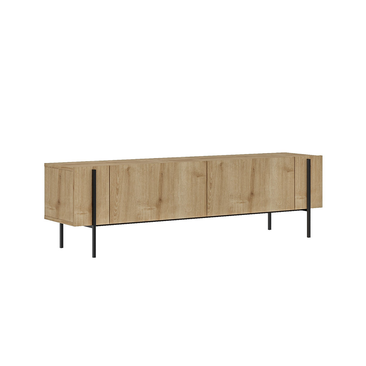 Herman tv-meubel Sapphire eikenlook 160 cm Gemelamineerd houtcomposiet