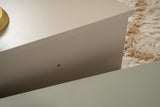 Salontafels - Ronde Salontafel As Groen Melamine 90 cm Orin - Dimehouse