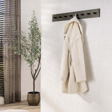 Nordic Coat Rack 9 hooks Drift brown 