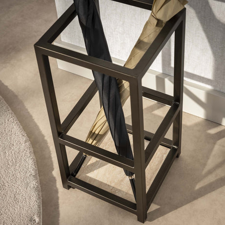 Sable Parasol base square Drift Brown H53 cm 