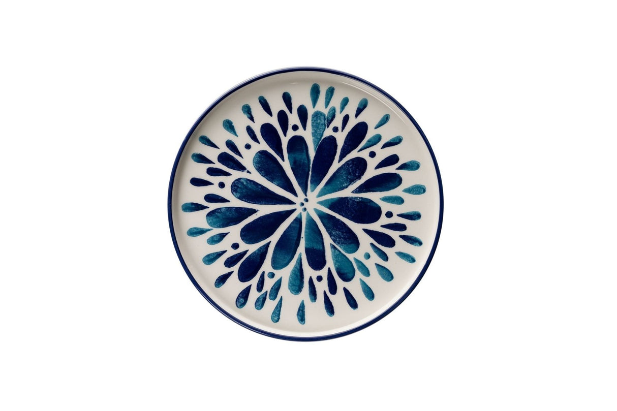 MCH09211 Blue White 100% CERAMIC 19 cm wide