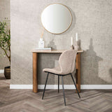 Monza Curved Cabinet Ceramic Travertine 100 cm 