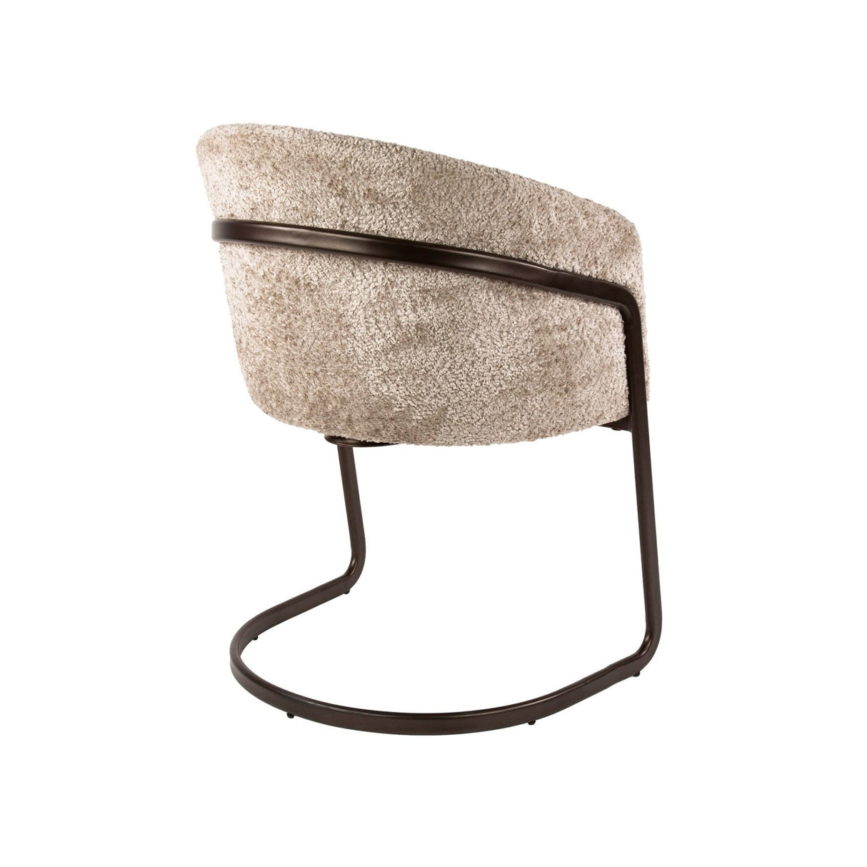 Set of 2 Reno Alura sand dining chairs 