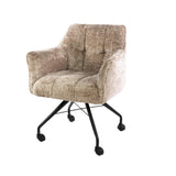 Set of 2 Tova Alura dining chairs sand 