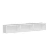 TV Meubels - TV Meubel Set Rigel Wit Melamine 180x30x32 cm - Dimehouse